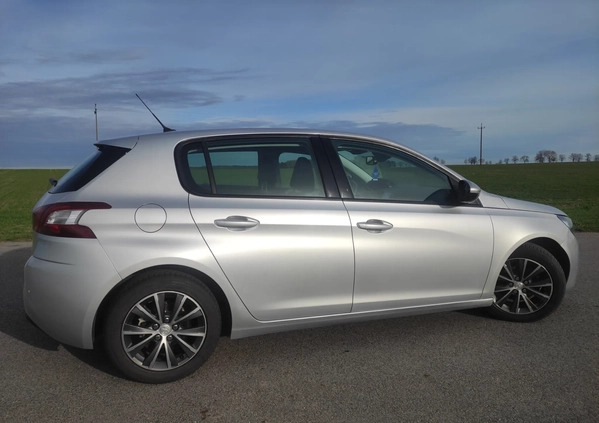 Peugeot 308 cena 29900 przebieg: 139000, rok produkcji 2013 z Kłecko małe 352